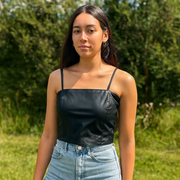 BSL Black Women's Crop Top Size M