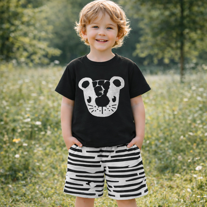 Boys’ Cotton Tiger Summer Set / 3–10Y