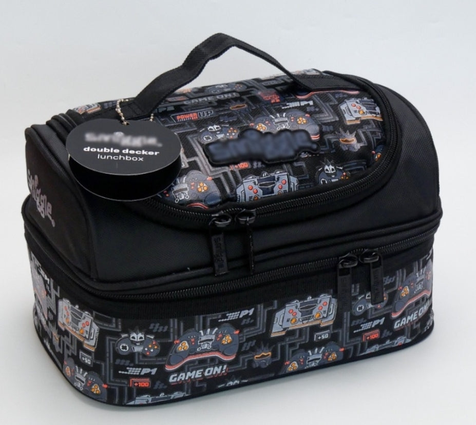 Smiggle Lunch Bag - Game On!! | 24.5×16.5×15cm