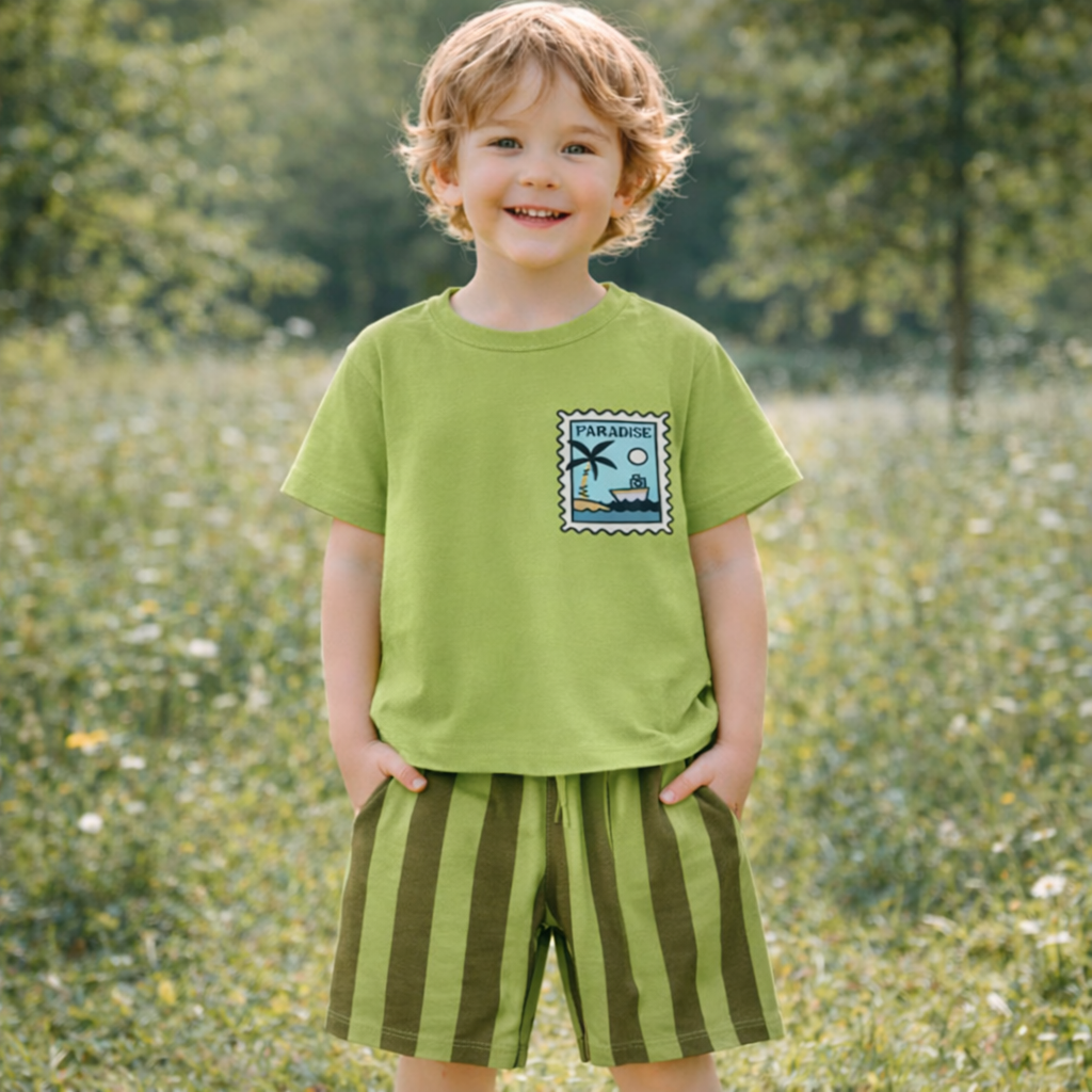 Boys’ Explore Florida Cotton Summer Set / 3–10Y
