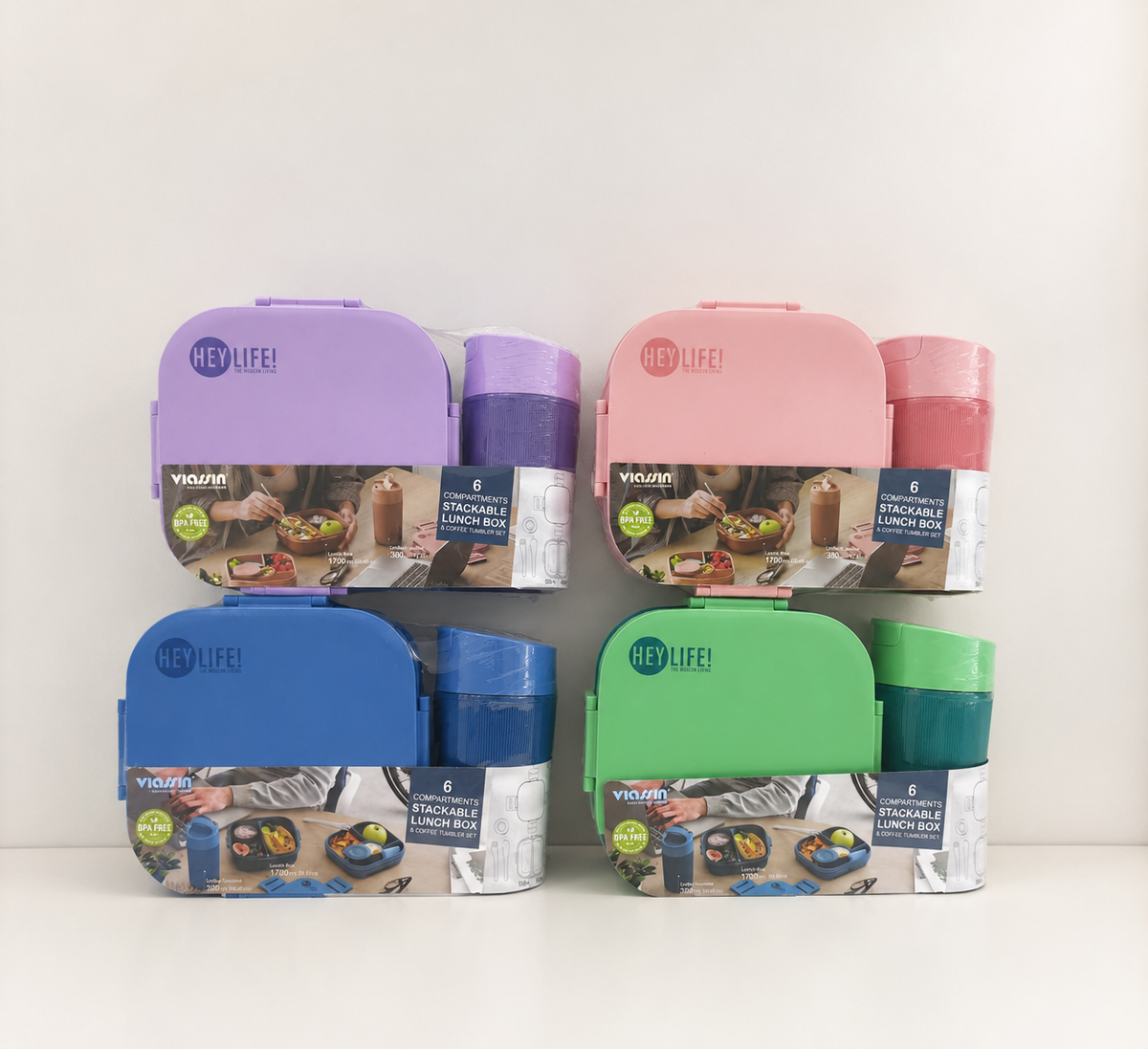 Plastic Lunchbox And Cup Set