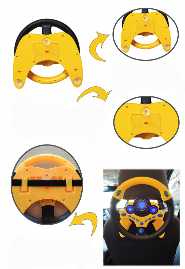 Learning Simulate Driver Steering Wheel Toy