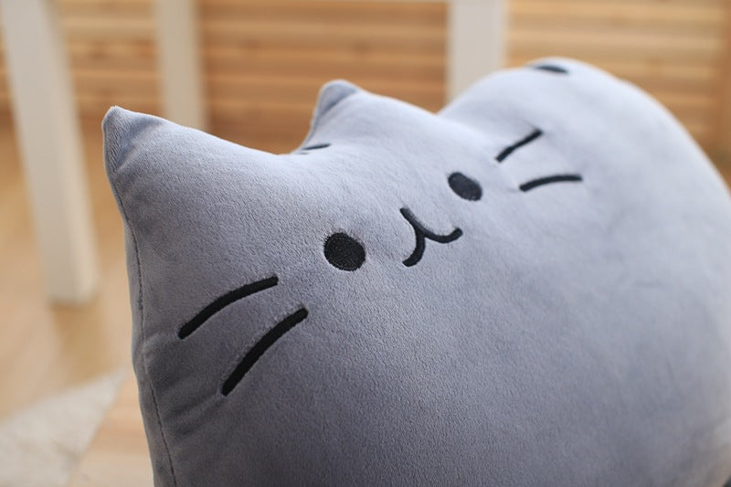 Cute Cat Plush Pillow – 45cm