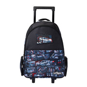 Smiggle Backpack | Light Up Wheels | Car Racing | 52cm