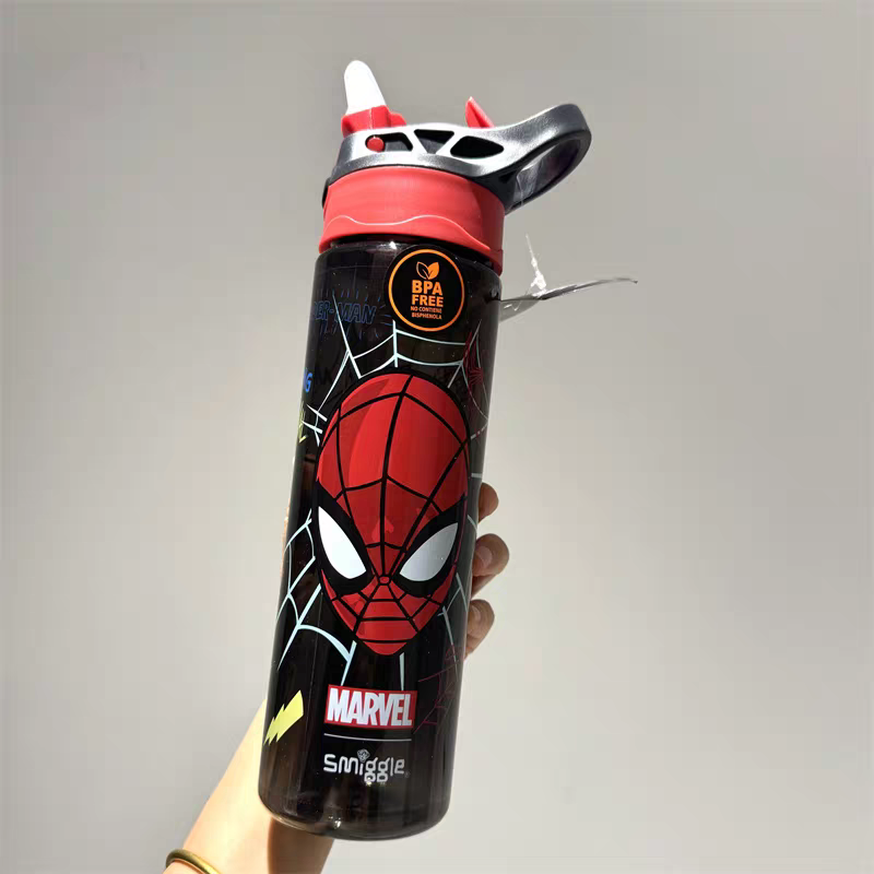 Smiggle Water Bottle - Spider-Man | 650ml