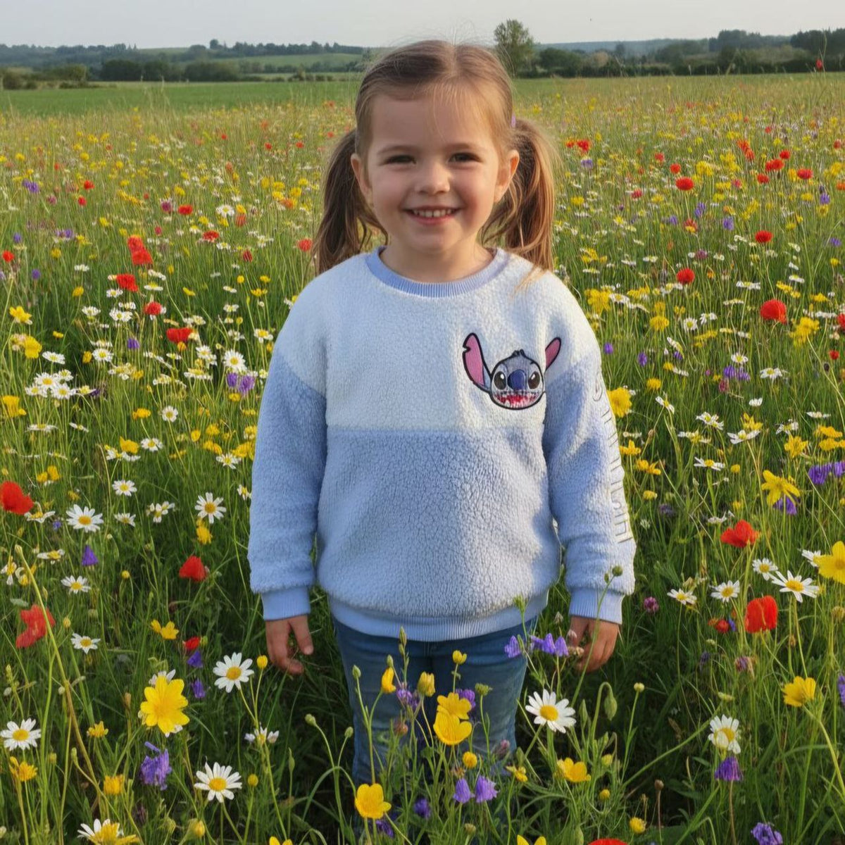 Stitch Warm Top | 5–8Y