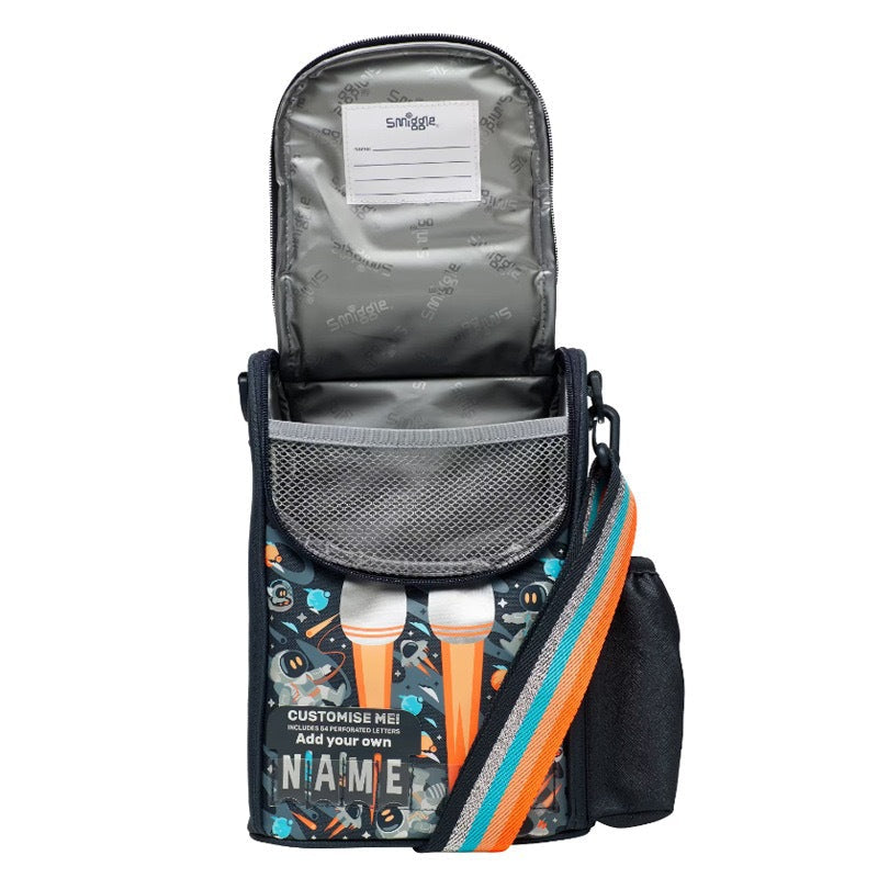 Smiggle Lunch Bag - Space | Astronaut | Shoulder Straps | 26×18×11.5cm