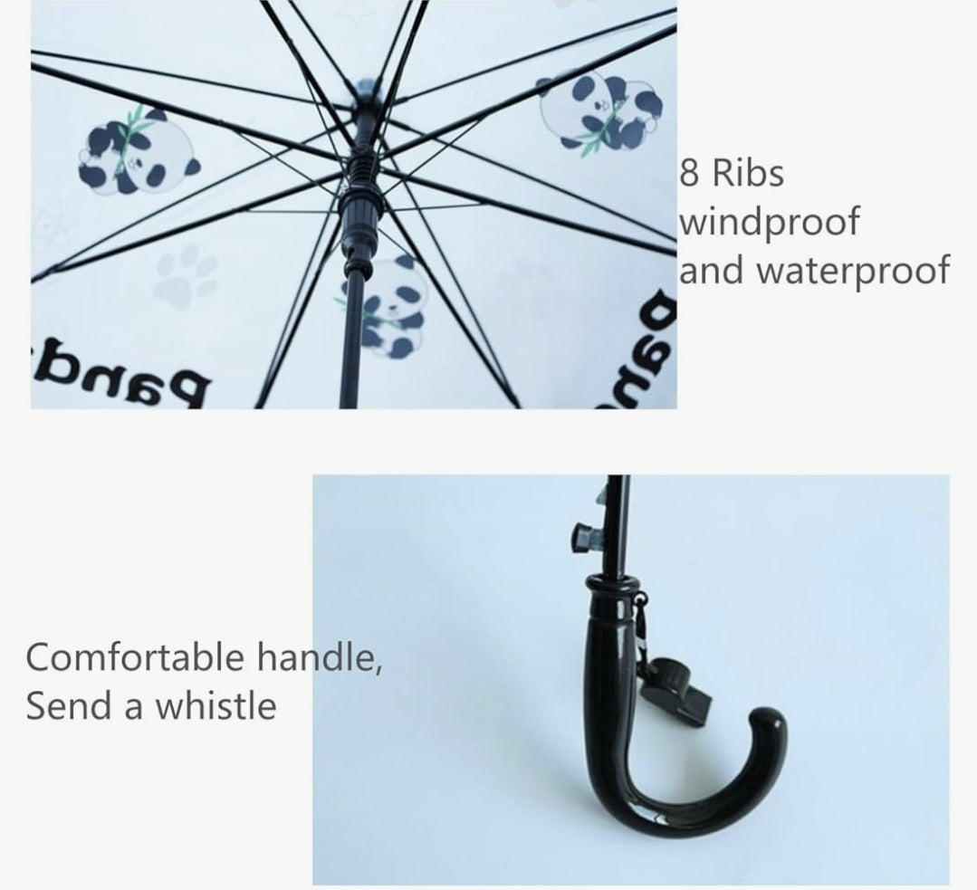 Kids Transparent Dome Umbrella – Assorted Designs, 85 cm