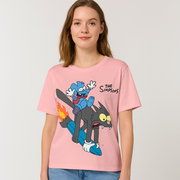 The Simpsons Crop T-Shirt Oversized Size M
