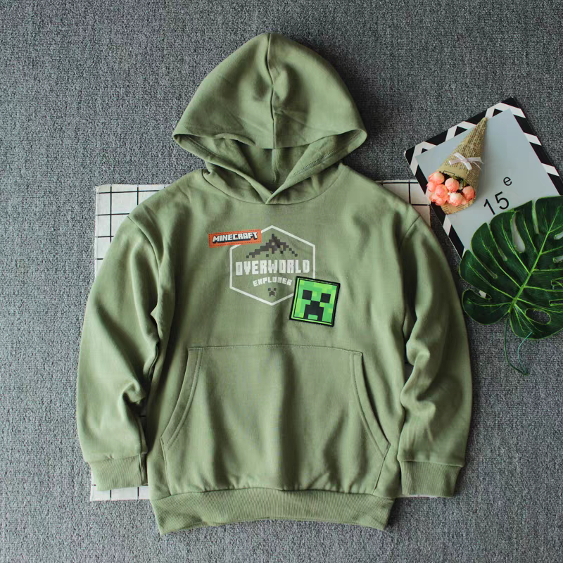 Minecraft Fleece Hoodie 6-16Y