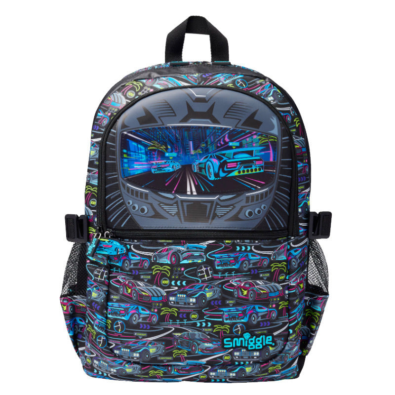 Smiggle Backpack racing Car | G1-G3 | 42cm