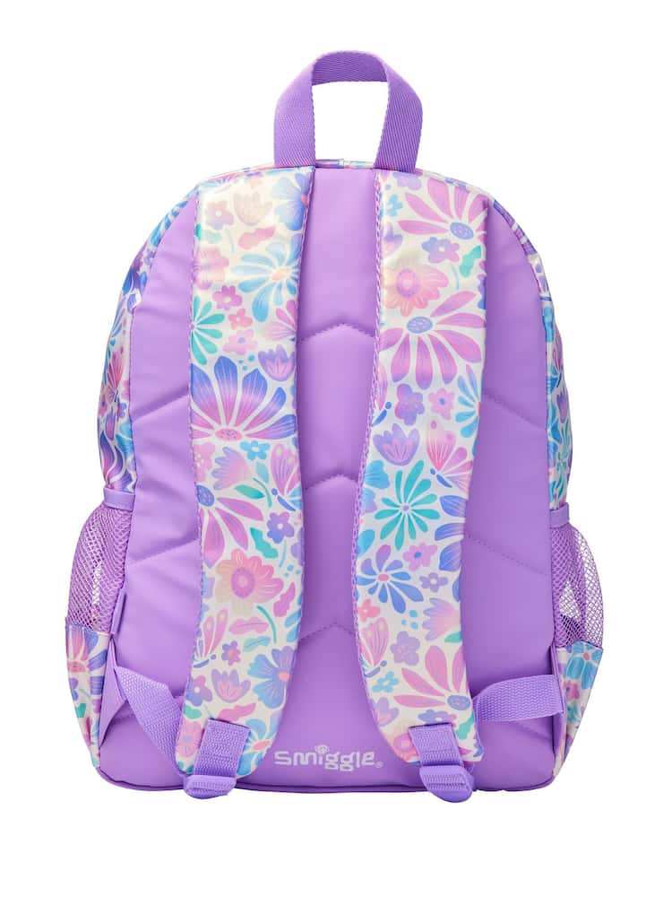 Smiggle Bloom Flowers Backpack | (G1–G3) | 42cm