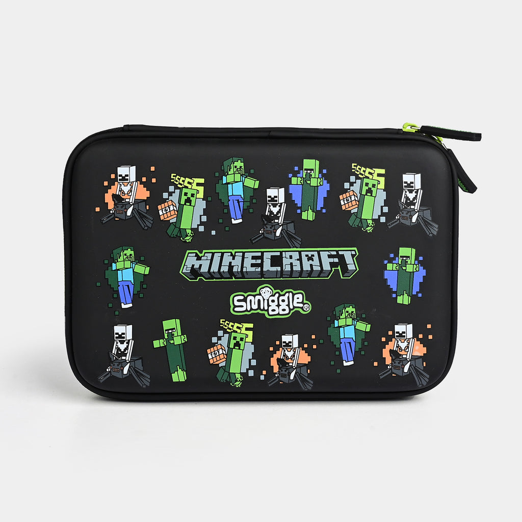 Smiggle Hardtop Minecraft Pencil Case 8.5 Inch