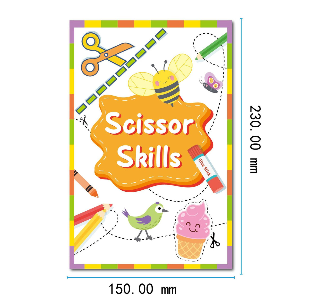 Paper Cut Books Scissor Skills For Kids