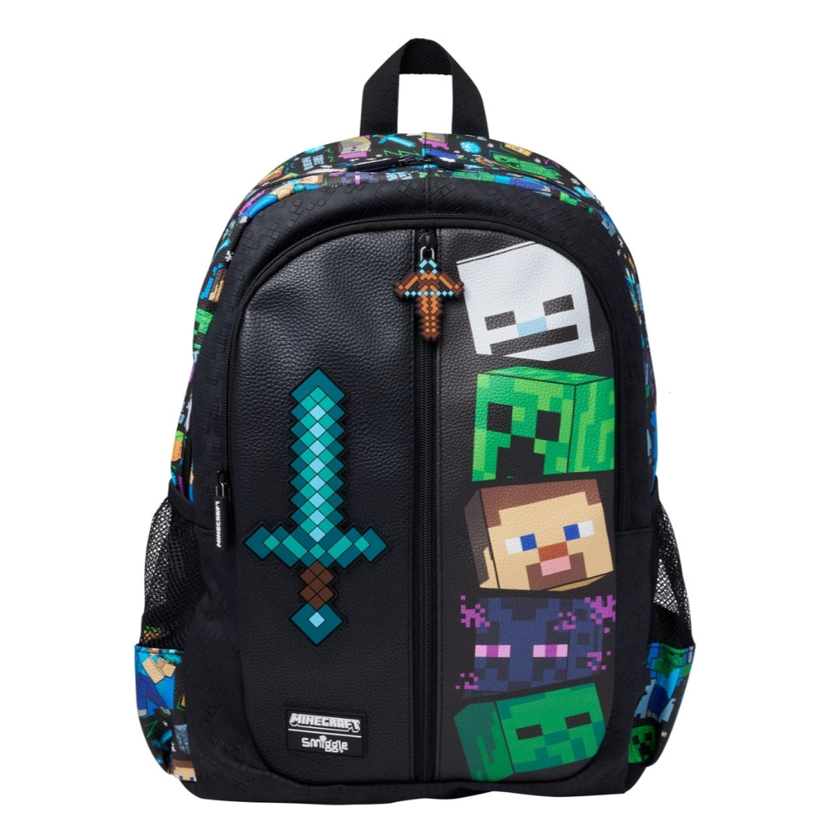 Smiggle Backpack Minecraft Pixel | G1-G3 | 42cm