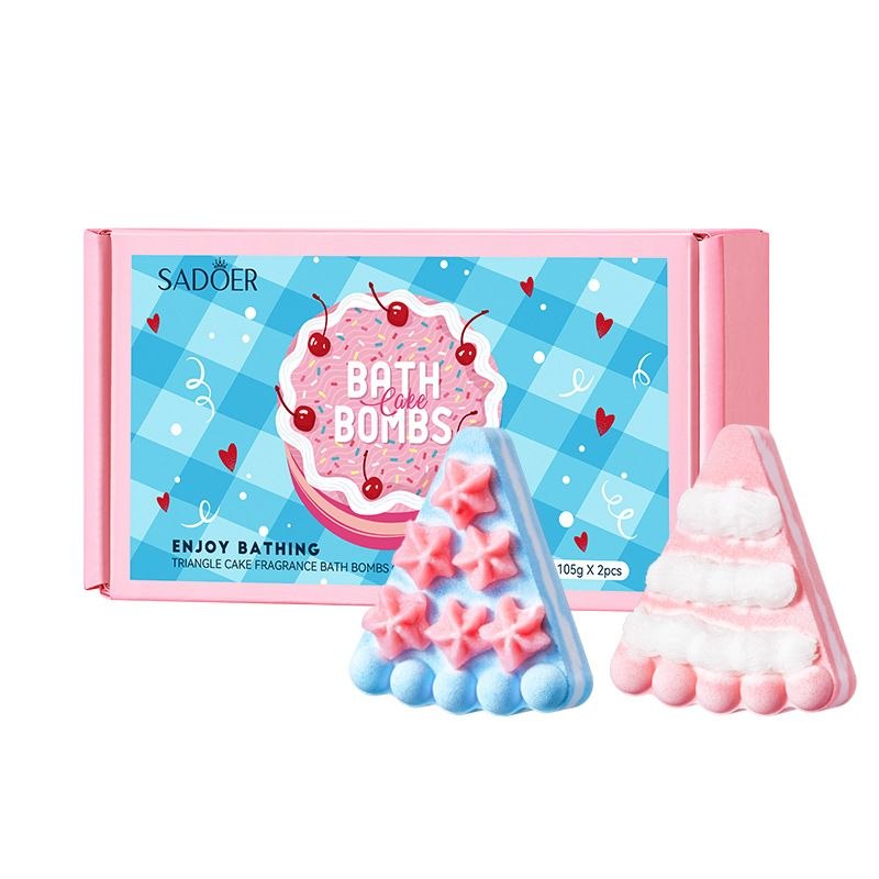 Cake Bath Bombs Gift Set