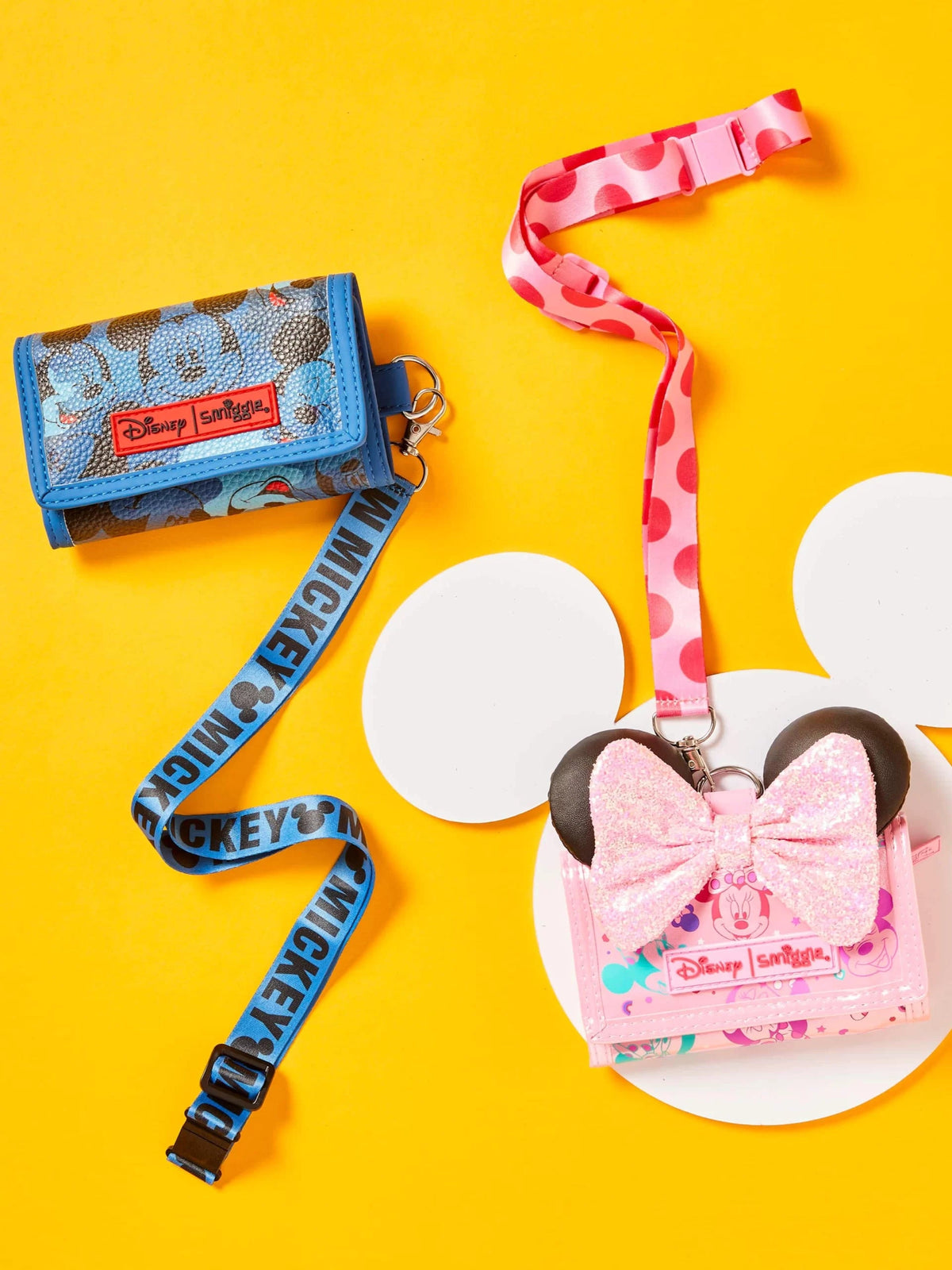 Smiggle Wallet Lanyard |Mickey Mouse
