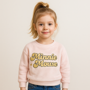 Light Pink Minnie Mouse Sweater | 2–5Y