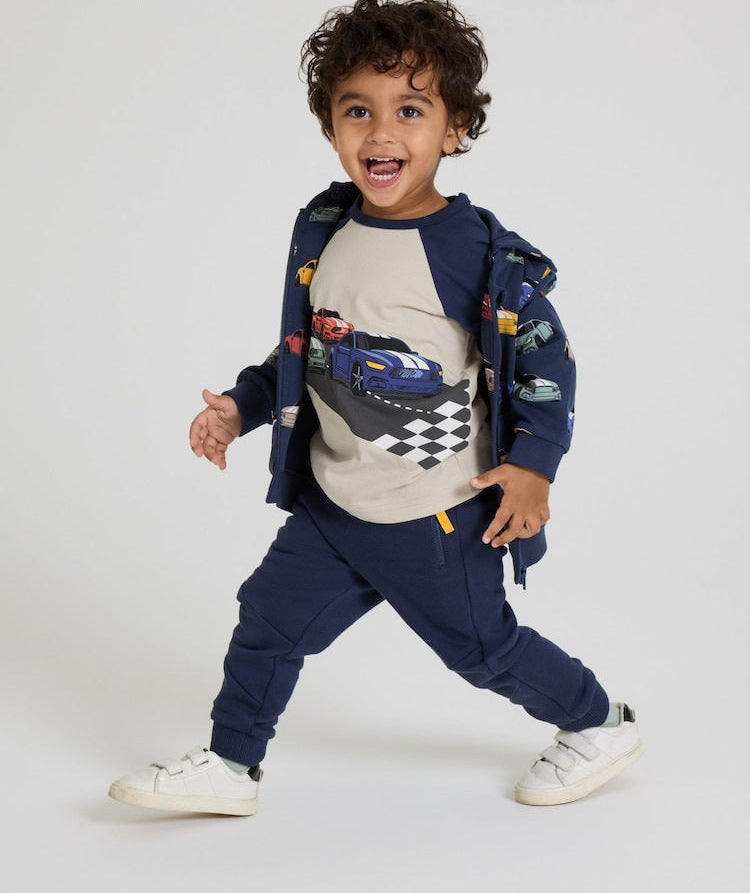 Kids’ Race Car Long-Sleeve Top | 3–10Y
