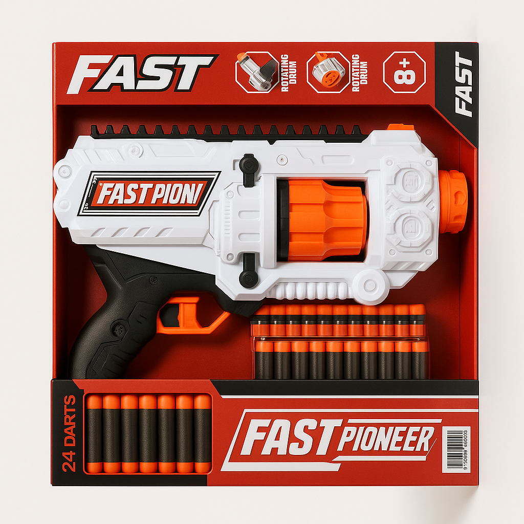 Jouka Joue Electric Gun Fast Pioneer 24 Darts