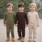 Kids’ Cotton Pajama & Winter Underwear Set / 1–7Y