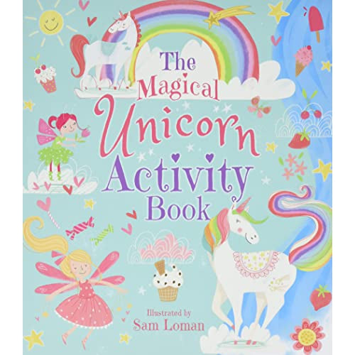 The Magical Unicorn Activity Book 96 Pages 7+