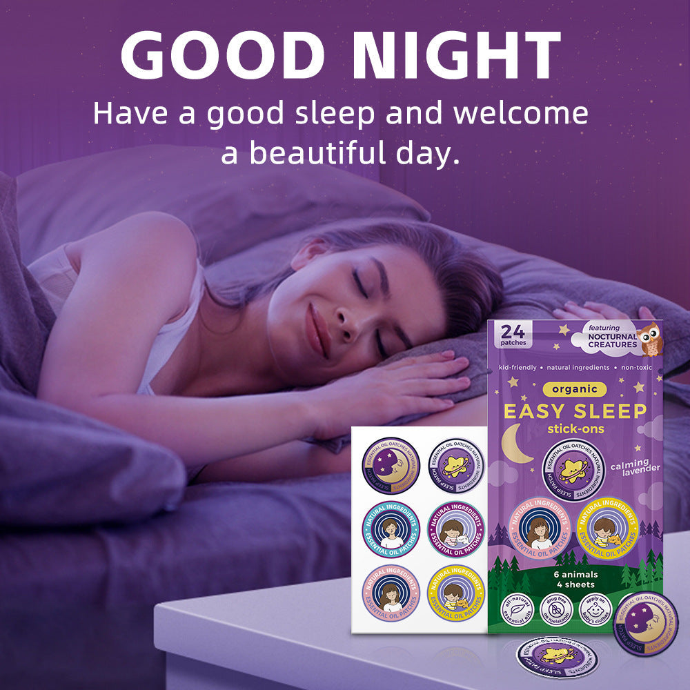 Sleep Support Patches Calming Lavender 24 Pcs