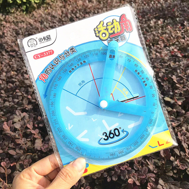 Jouka Joue Plastic Protractor Ruler Students