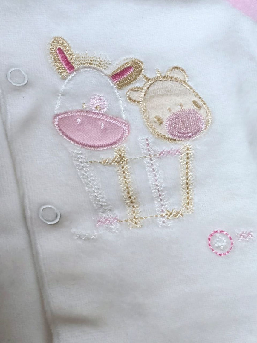 Jumpsuit For Baby Girl Cute Animals 0-12m
