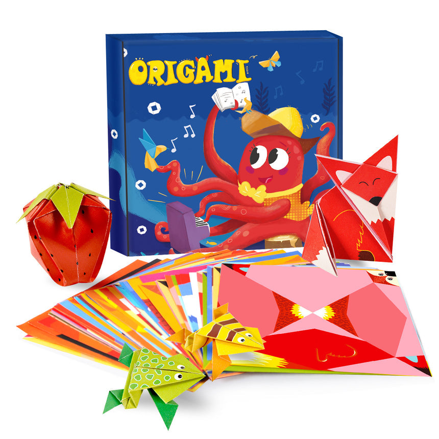 Origami Paper Craft Kit With Instruction Booklet 3+