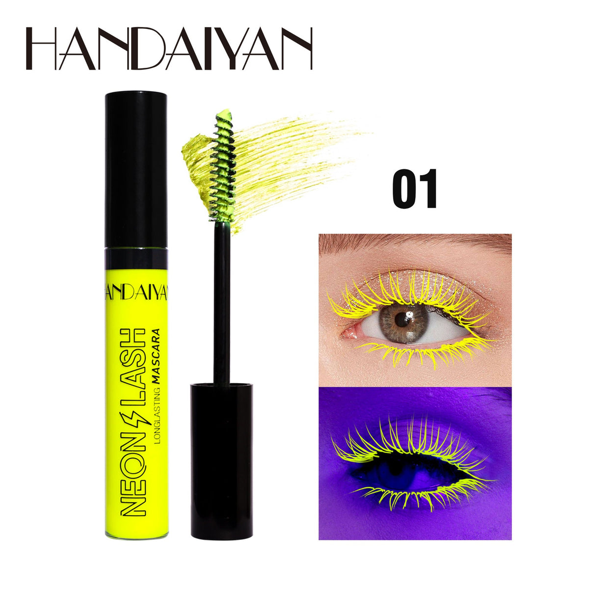 HANDAIYAN Neon Lash Long-Lasting Waterproof Mascara