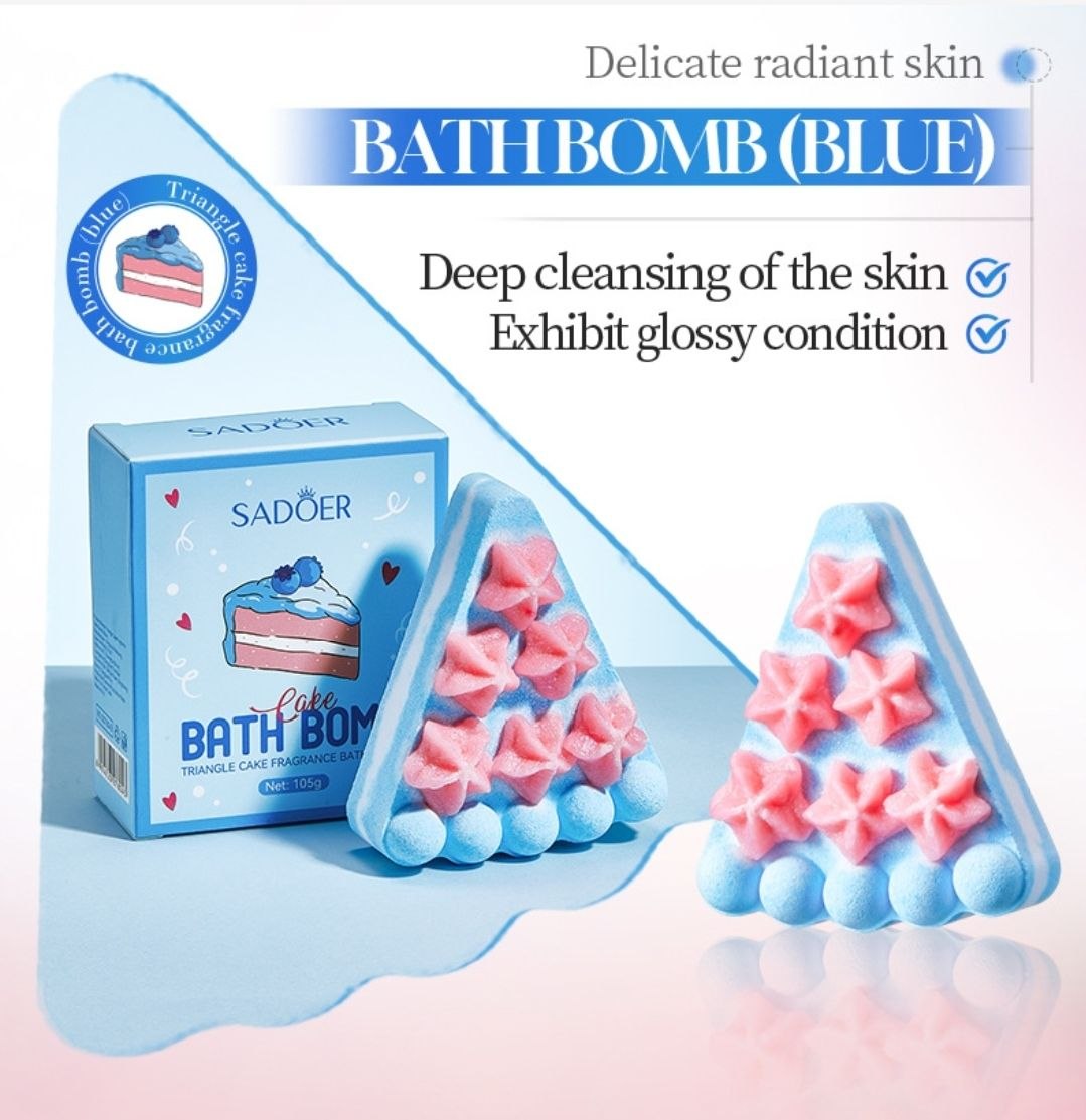 Cake Bath Bombs Gift Set