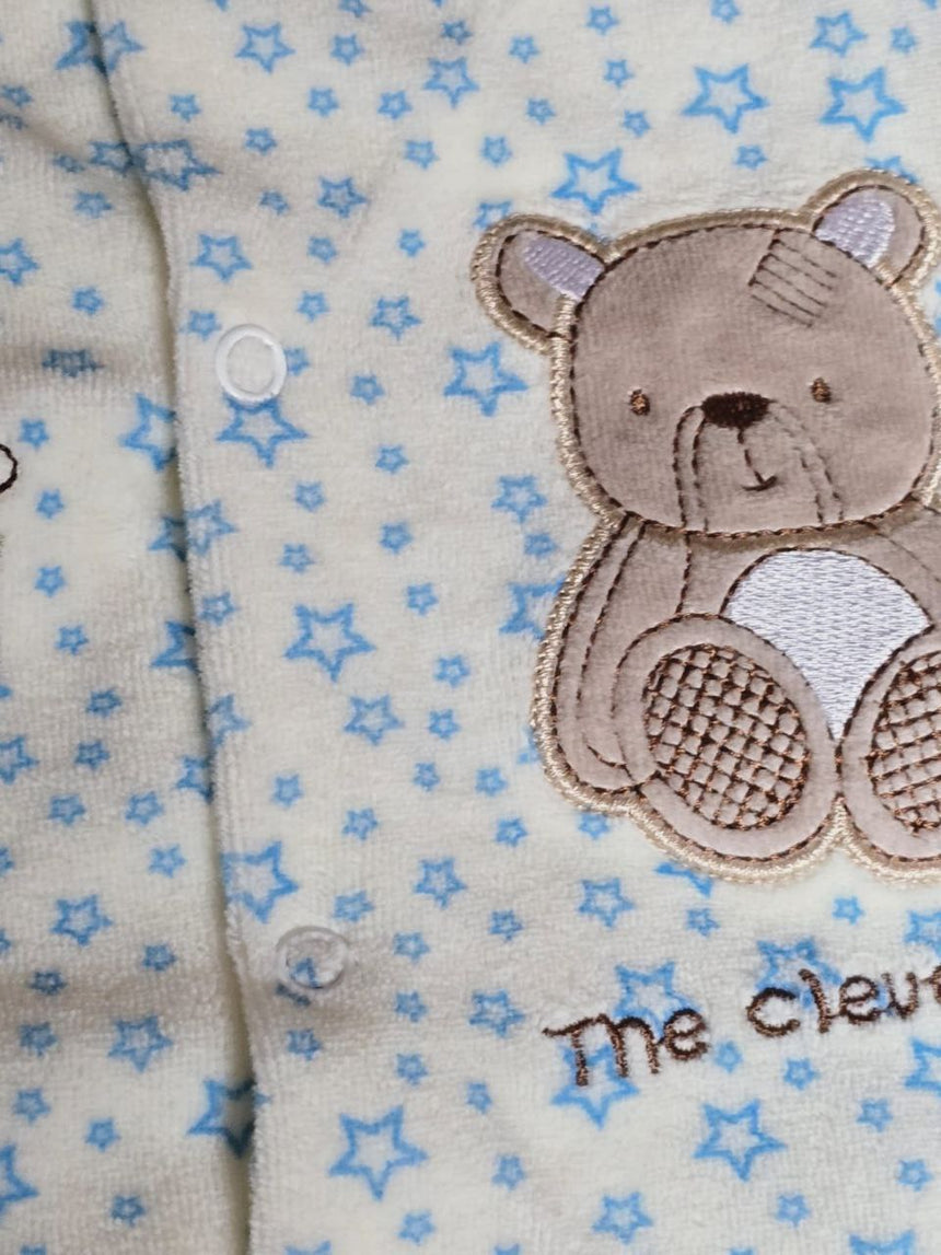 Jumpsuit For Baby Boy Bear Design 0-12m
