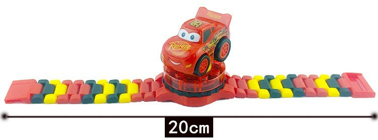 Kids Character Building Block Watch Set