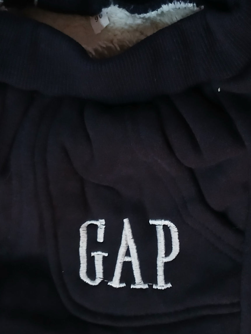 GAP Warm Black Boys Outfit Size 1-2y