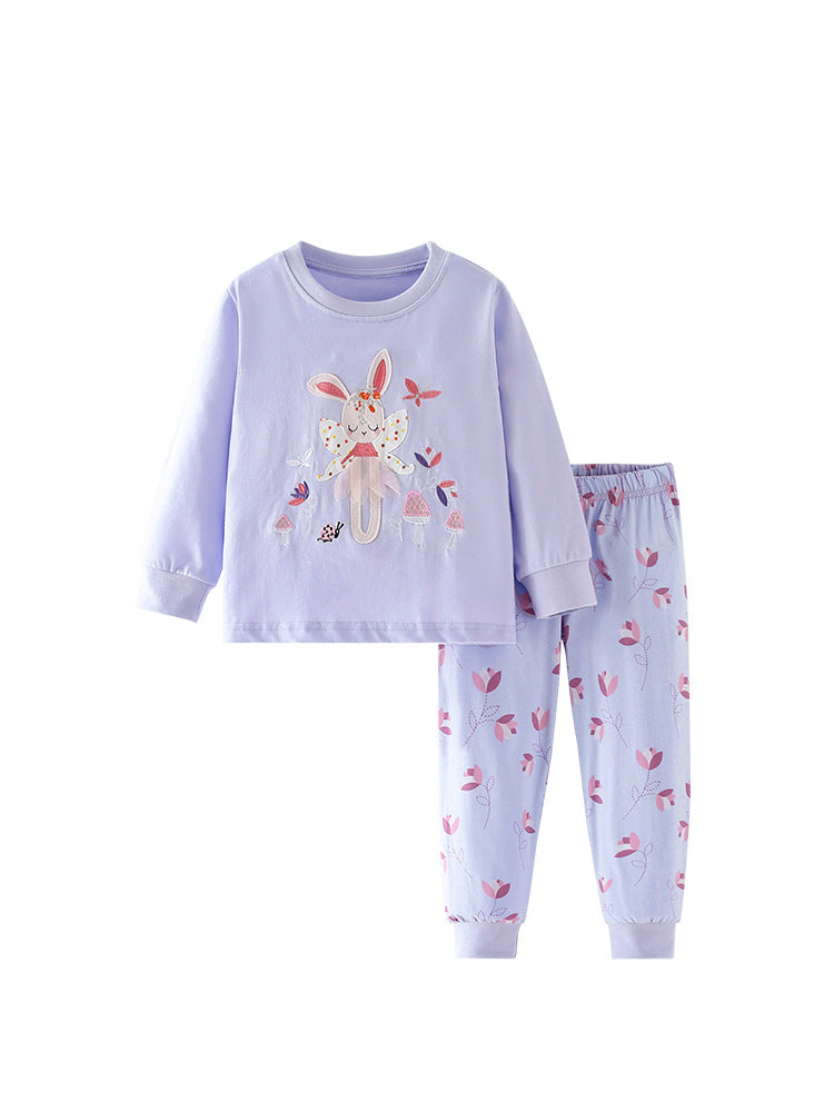 Kids’ Cotton Butterfly Pajama Set | 4–5Y