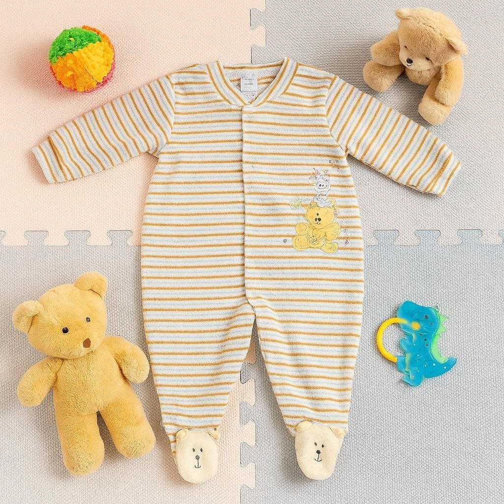 Jumpsuit For Baby Boy Bear Design 3-12m