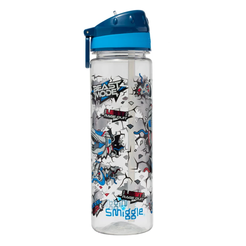 Smiggle Water Bottle - Game Dinosaur | 650ml