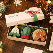 Christmas Candles Set Gift Box