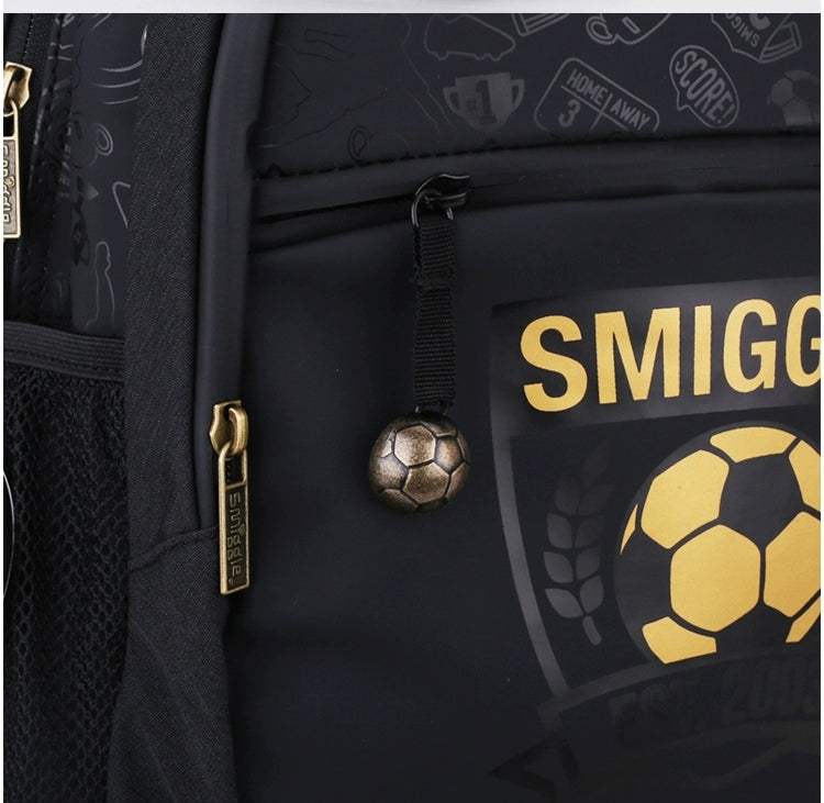 Smiggle Backpack Gold Football | (G1-G3) | 42cm
