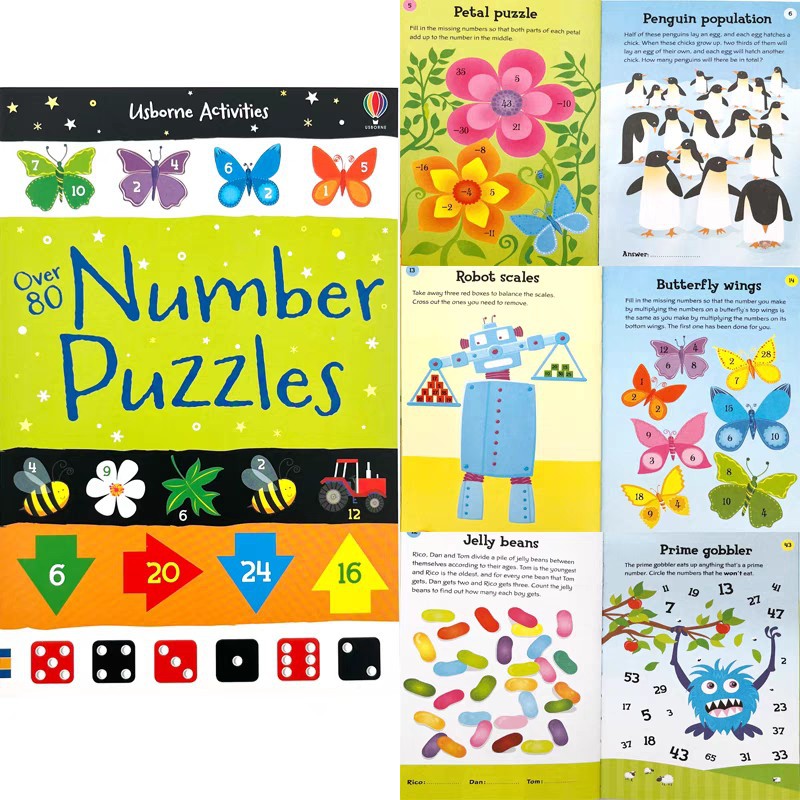 Usborne Activities Puzzle Books - Soft Cover - 8+
