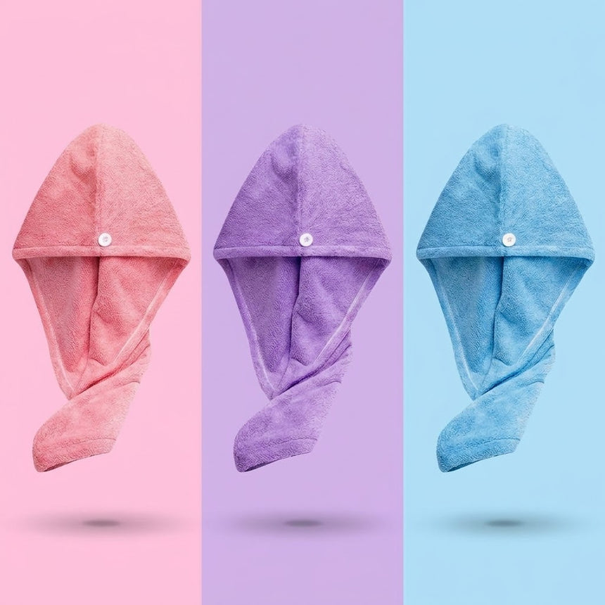 Confidella Microfiber Hair Towel