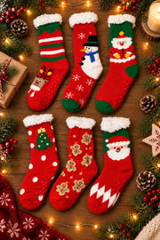 Christmas Slippers Socks 36-41