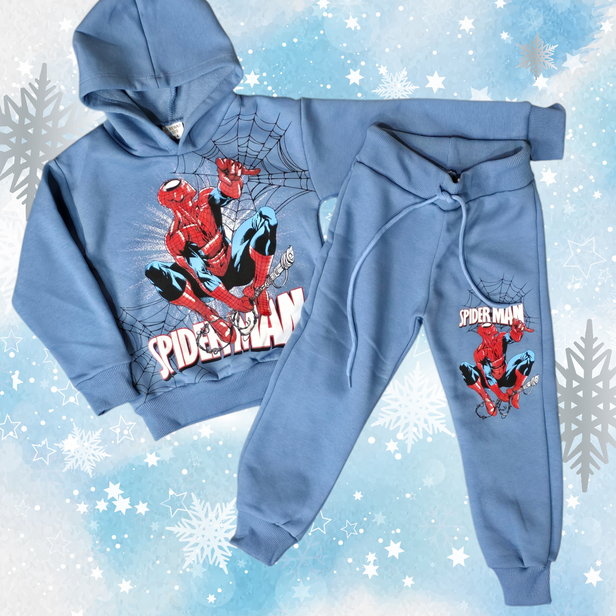 Kids’ Spider-Man Warm Fleece Outfit Set / 5–8Y