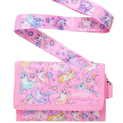 Smiggle Wallet Lanyard | Cat | Wings