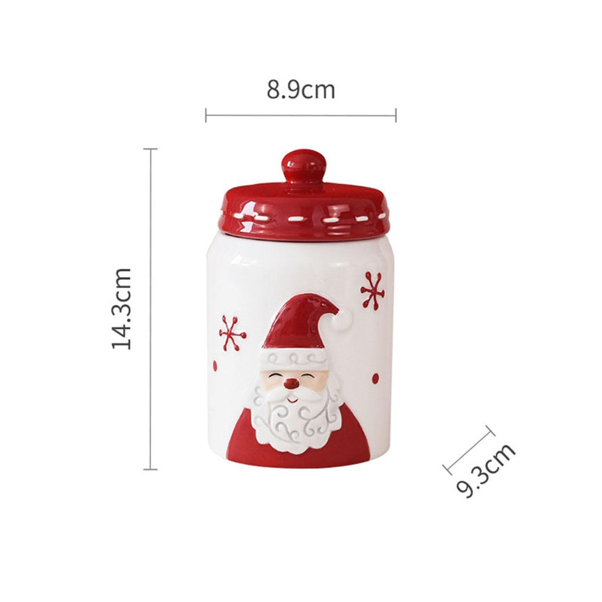 Christmas Ceramic Jars