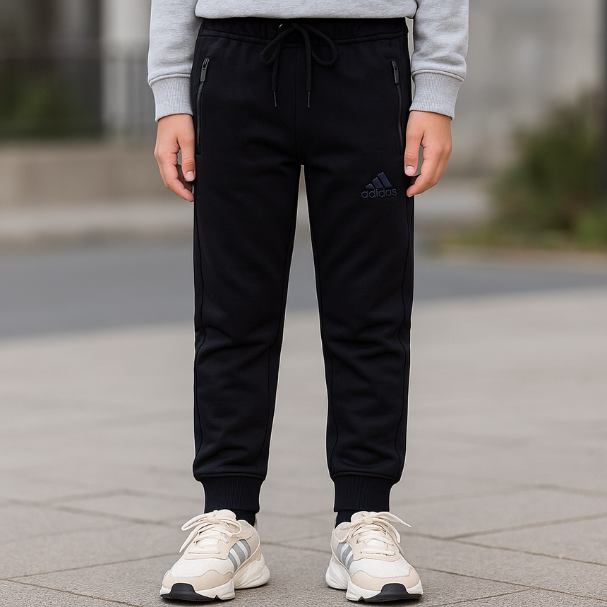 Black Jogger Pants for Kids | 8–14Y