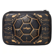 Smiggle Pencil Case - Hardtop - Gold Football (ID 569323)