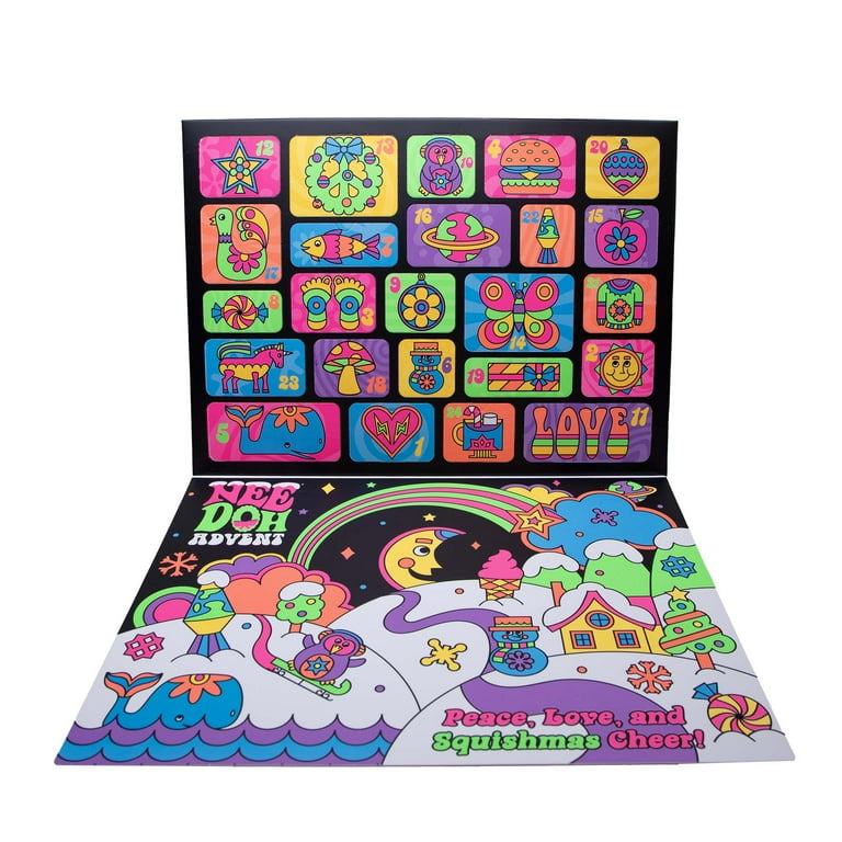 24-Day Squishy Sensory Advent Calendar | 3+