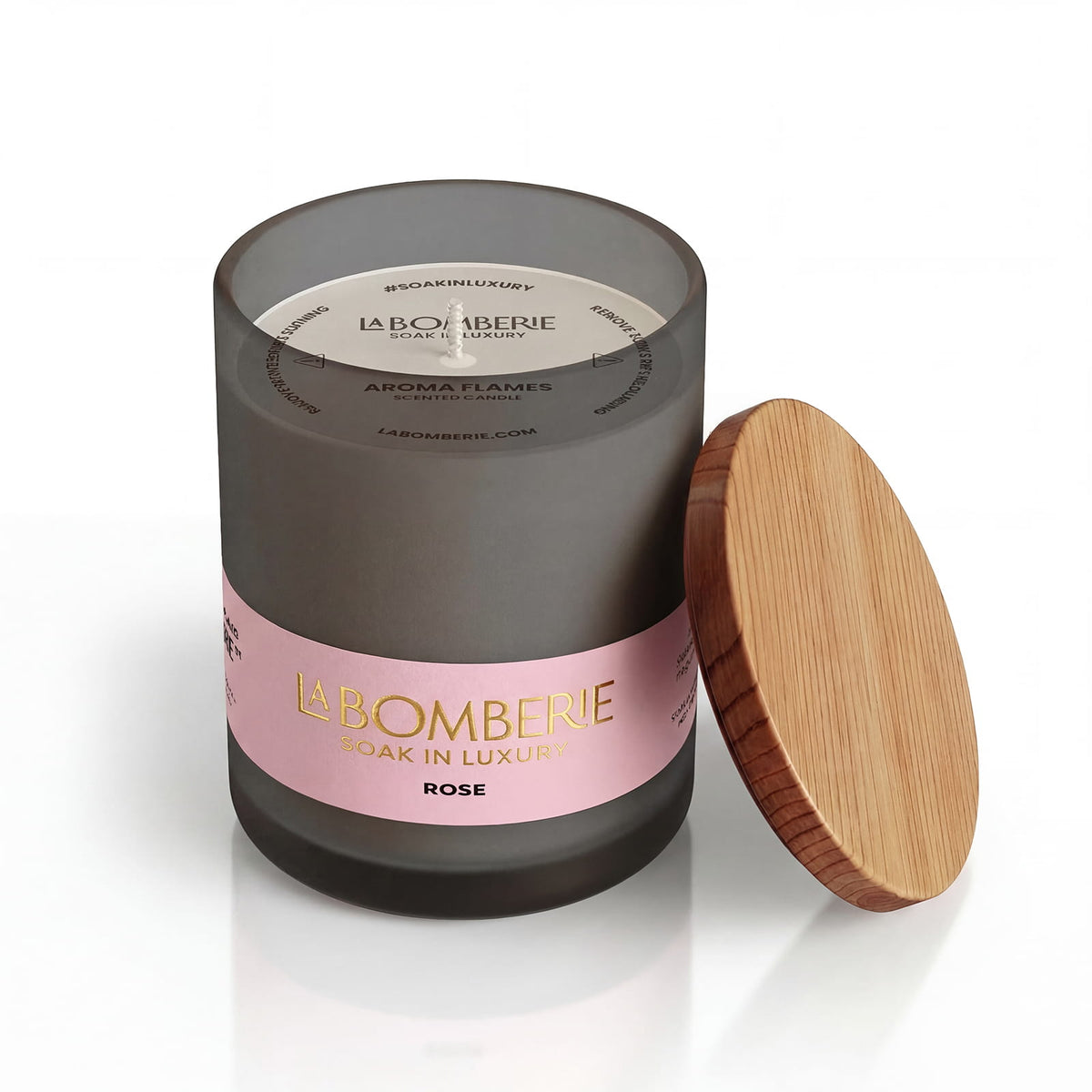 La Bomberie Charmes De Rose Scented Candle